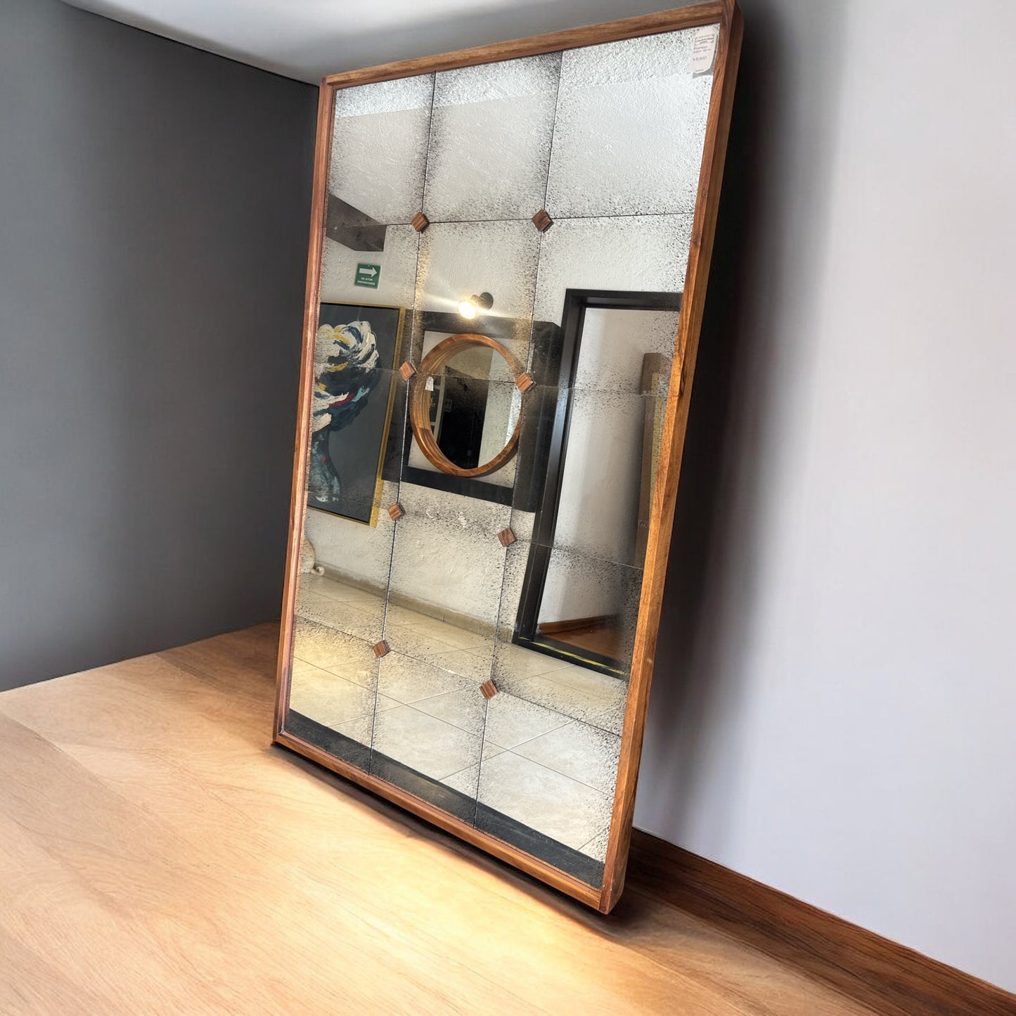 Espejo Alahambra parota