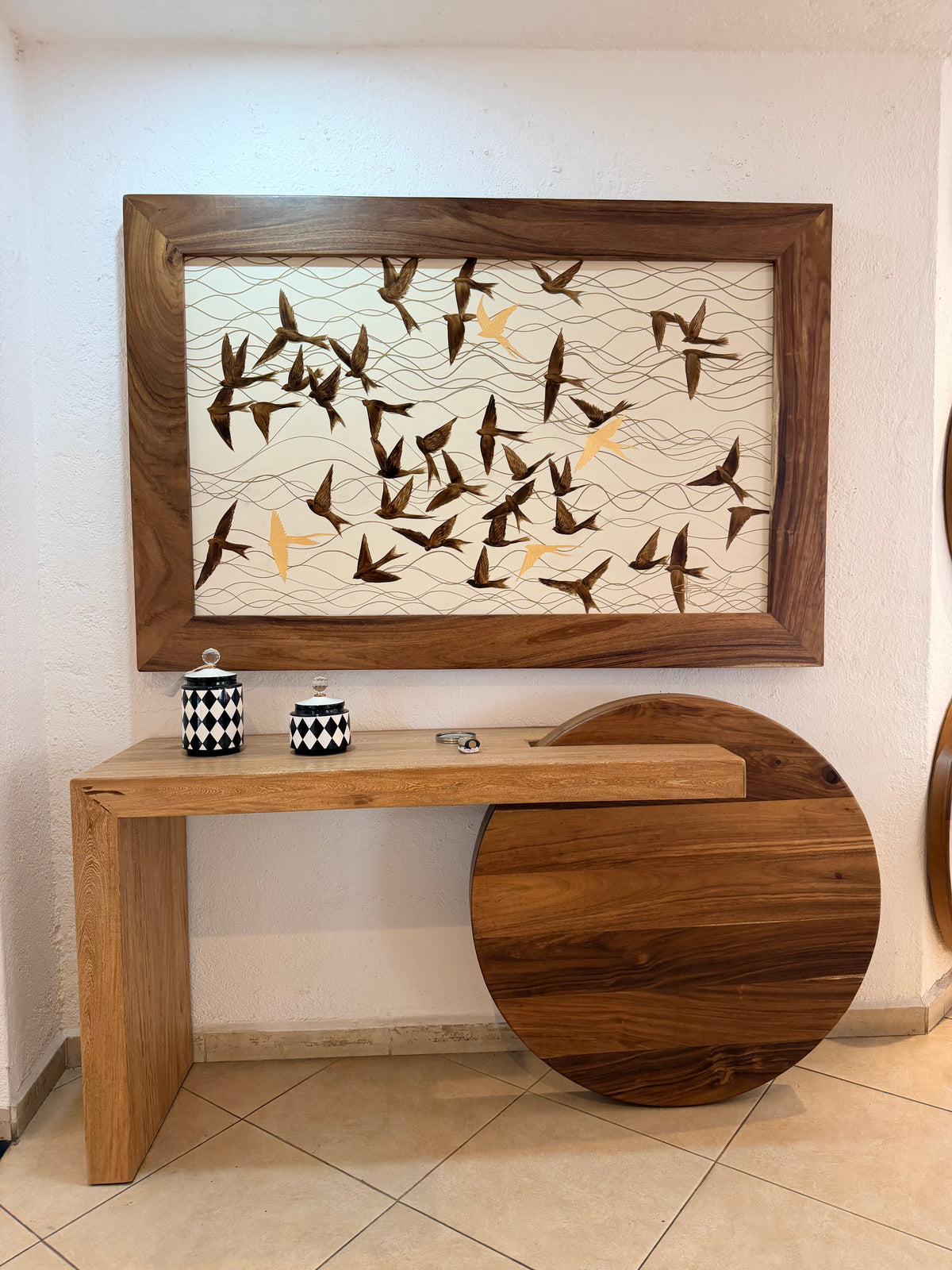 Cuadro decorativo parvada parota