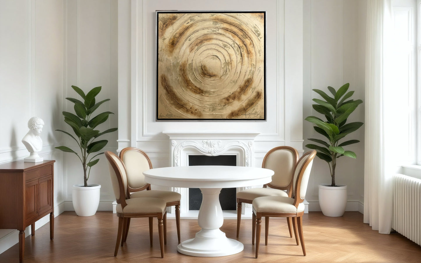 Cuadro gold surface