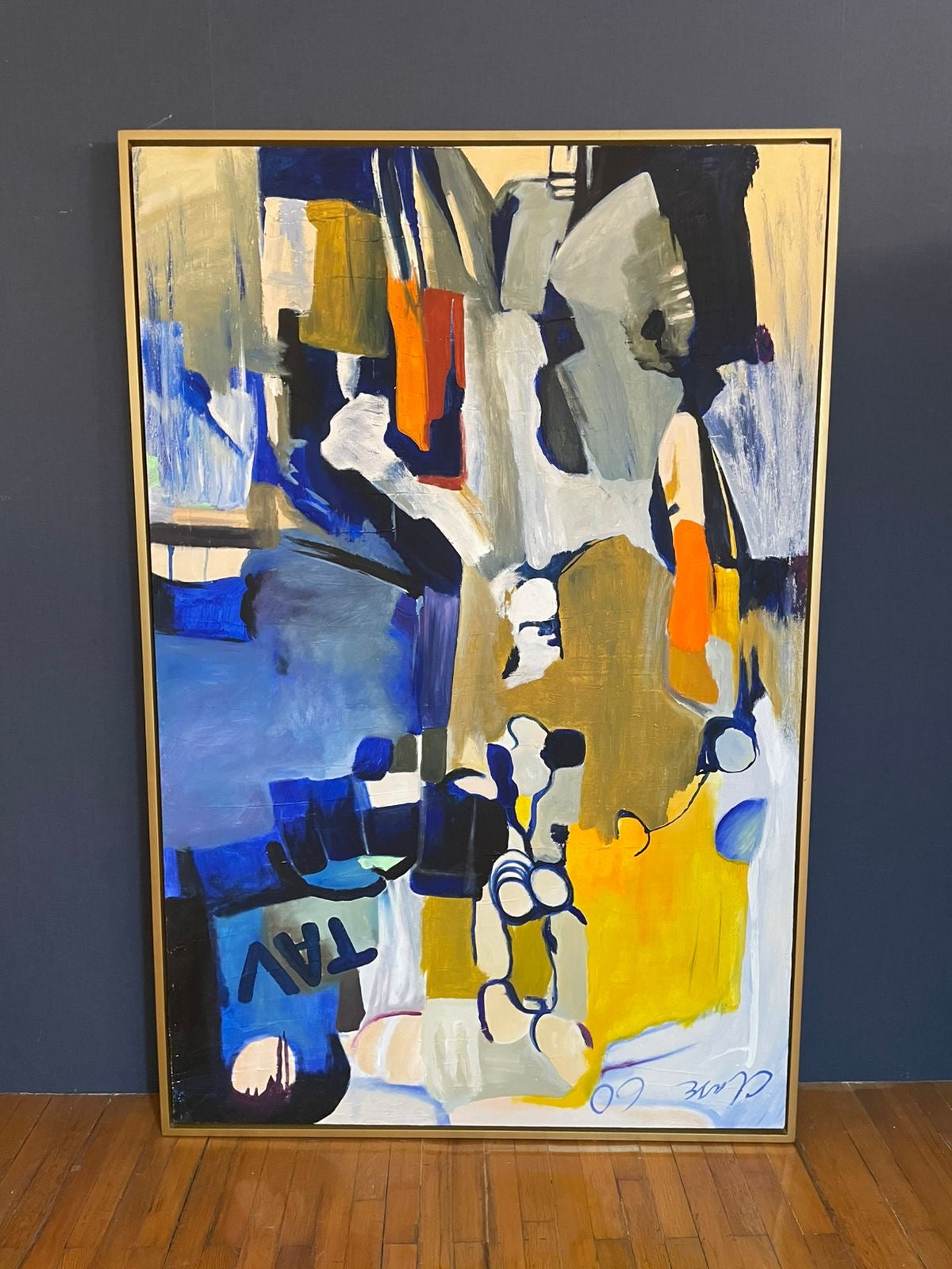 Cuadro abstracto grand