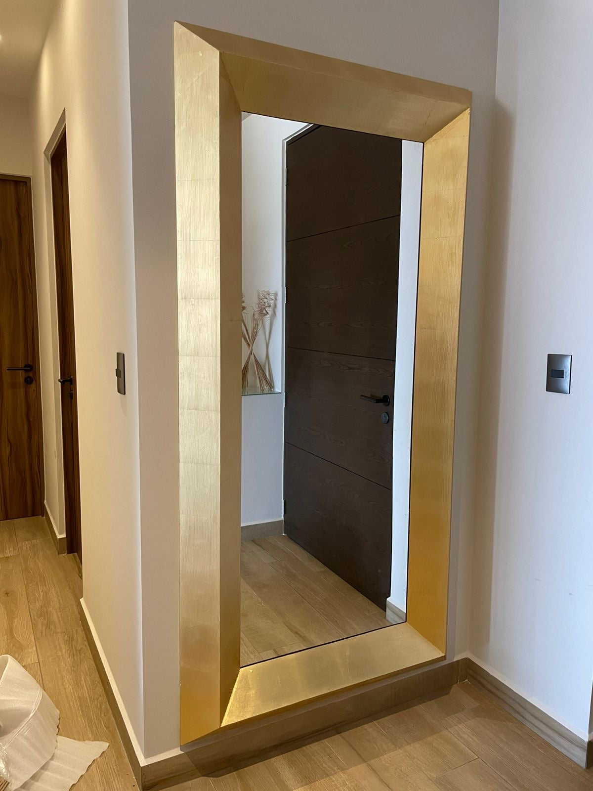 Espejo decorativo high oro