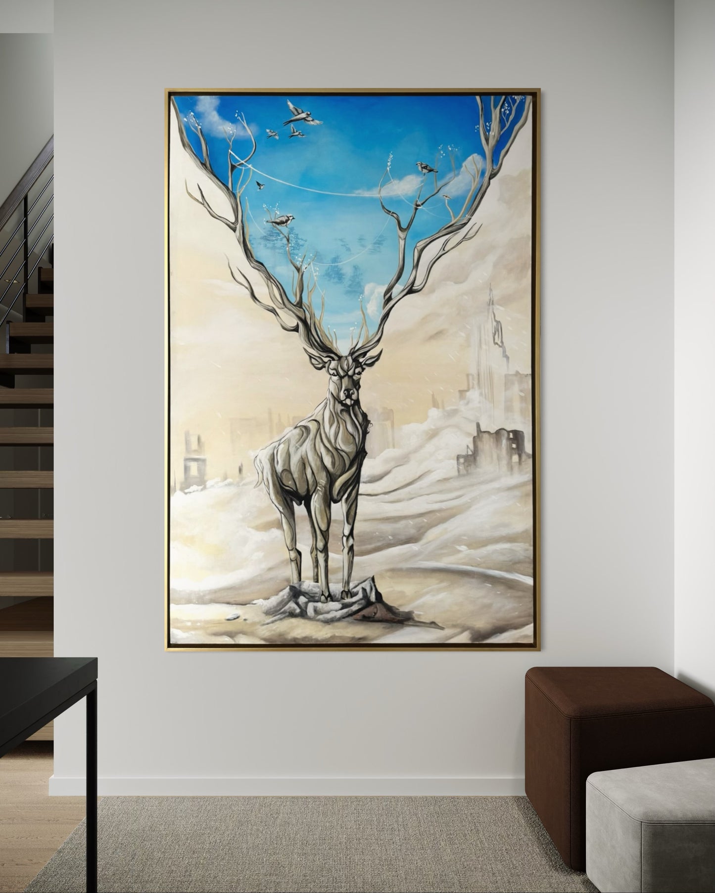 Cuadro venado espiritual