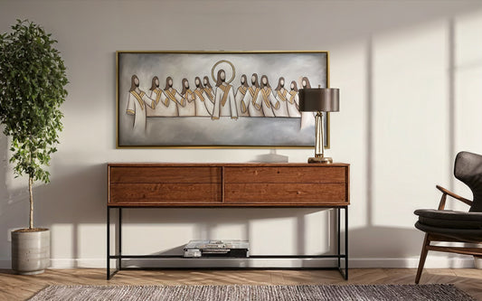 Cuadro última cena mediano