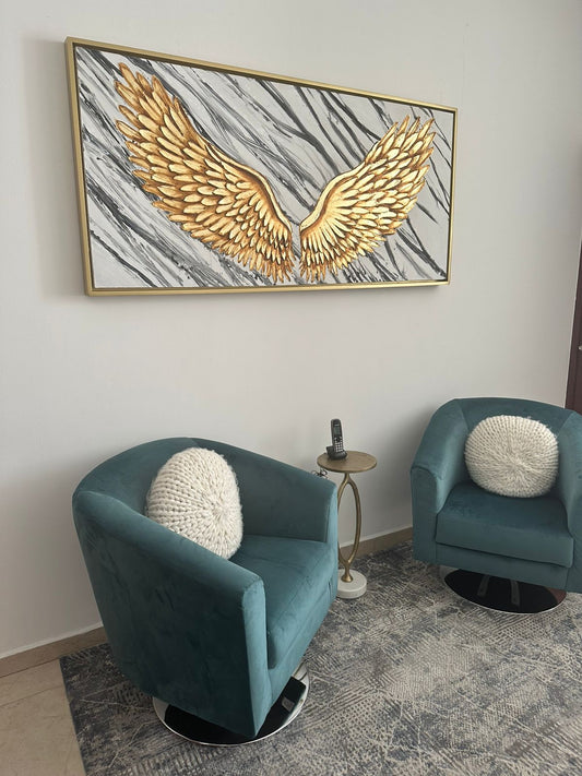 Cuadro Alas blancas