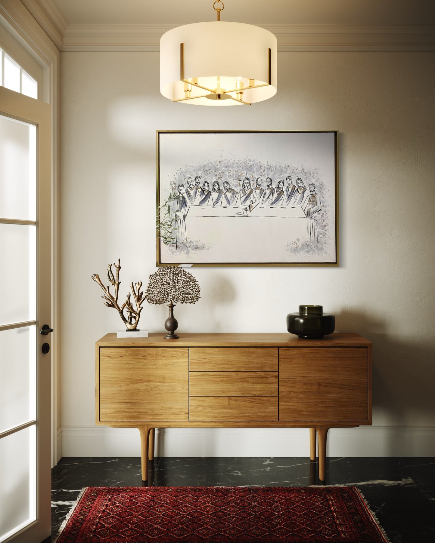 Cuadro última cena chico