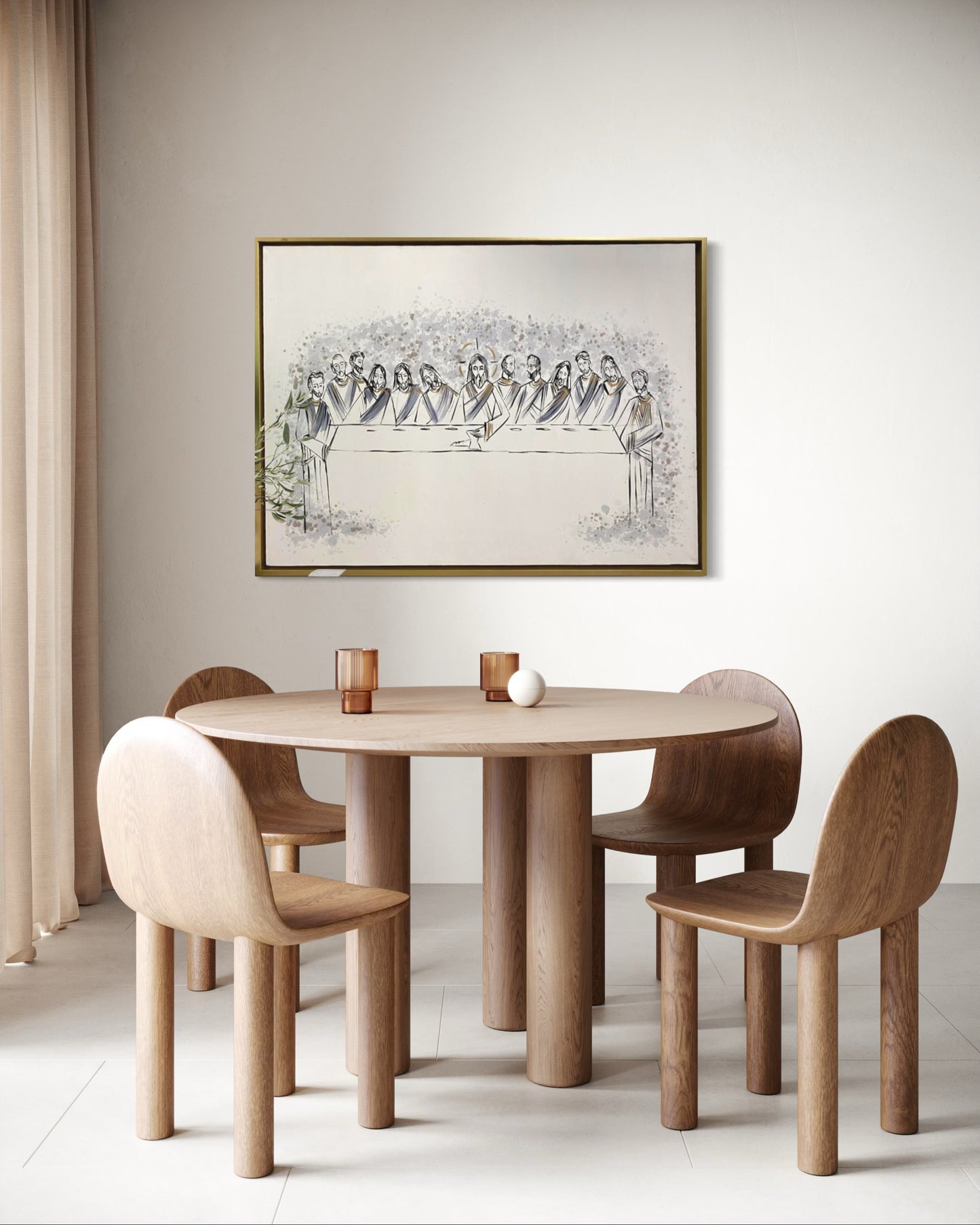 Cuadro última cena chico