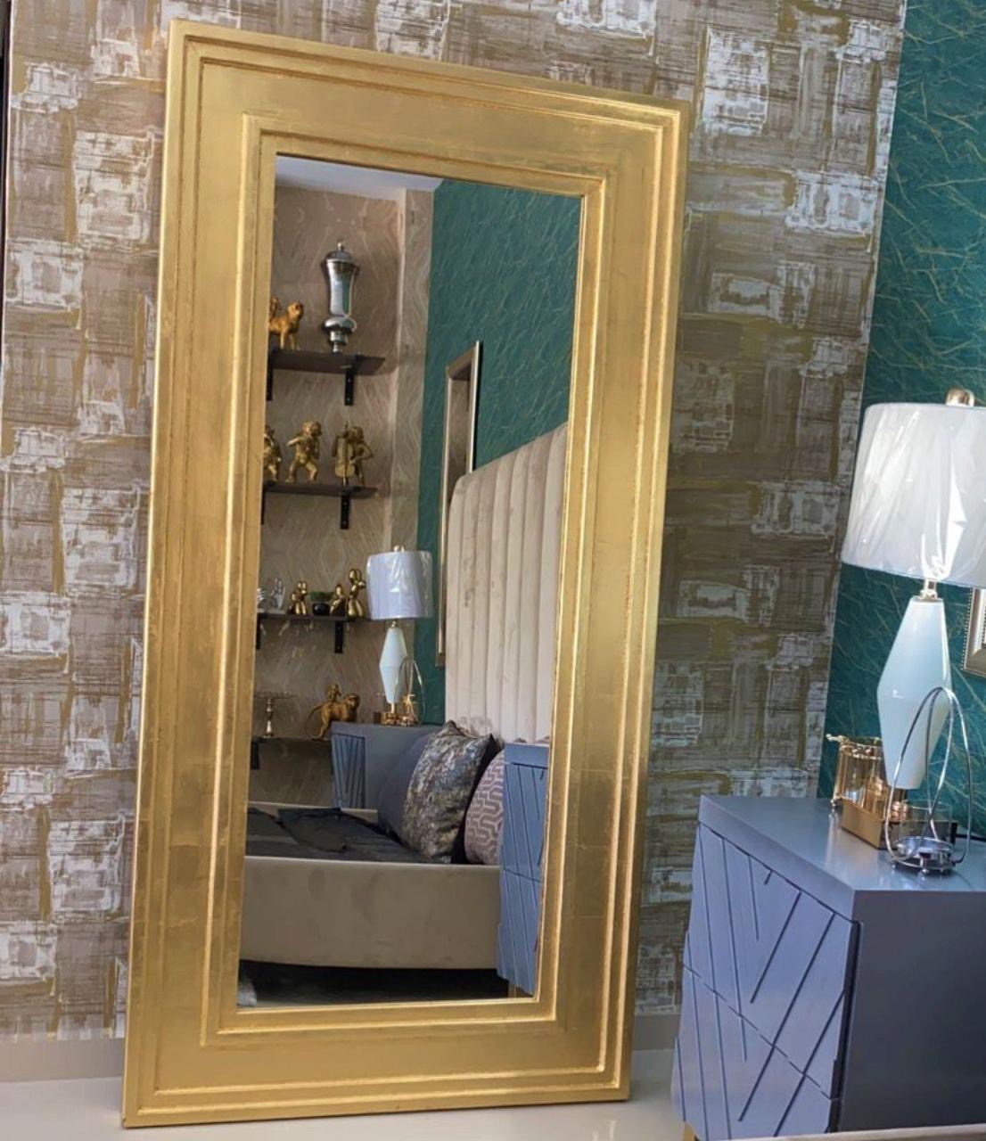 Espejo decorativo francés oro