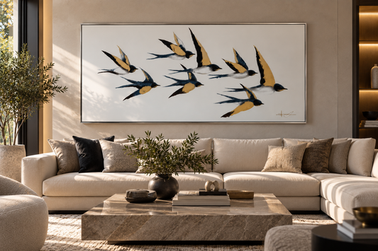 Cuadro decorativo gran formato el Vuelo
