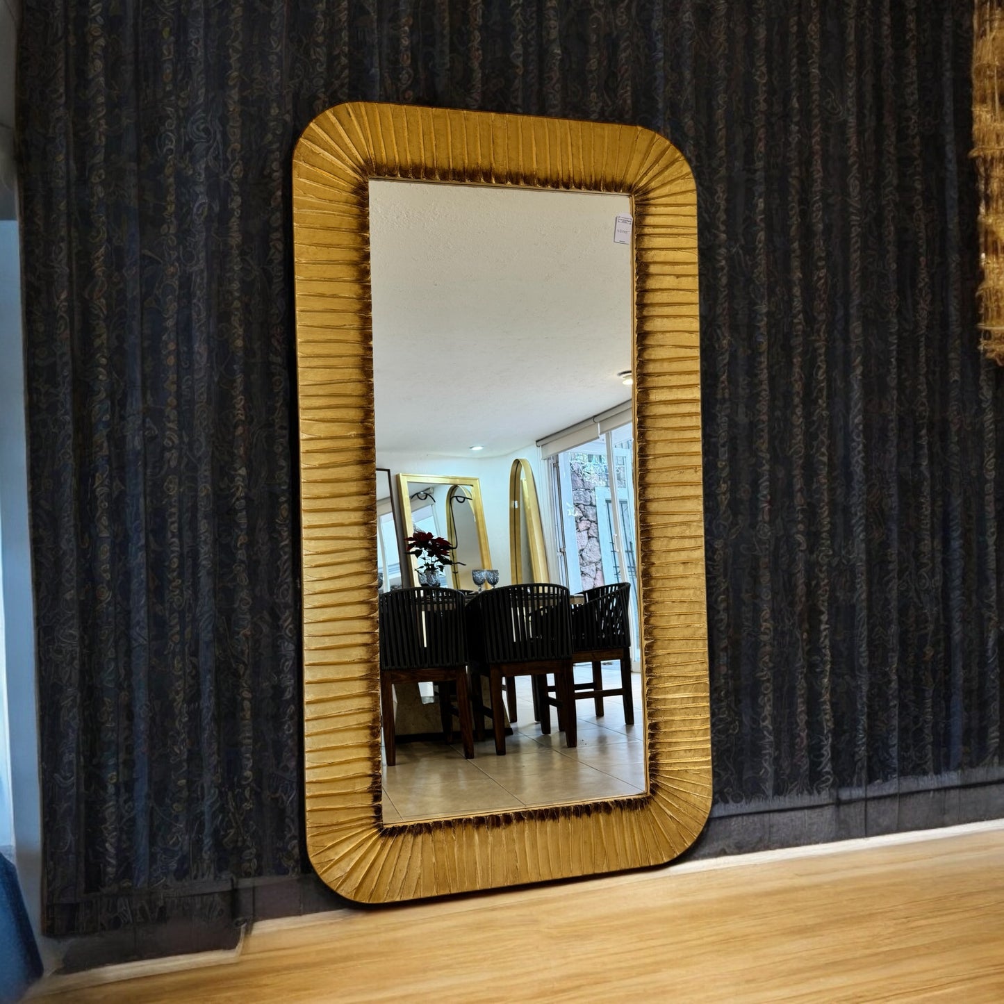 Espejo Pasta Oro Antique