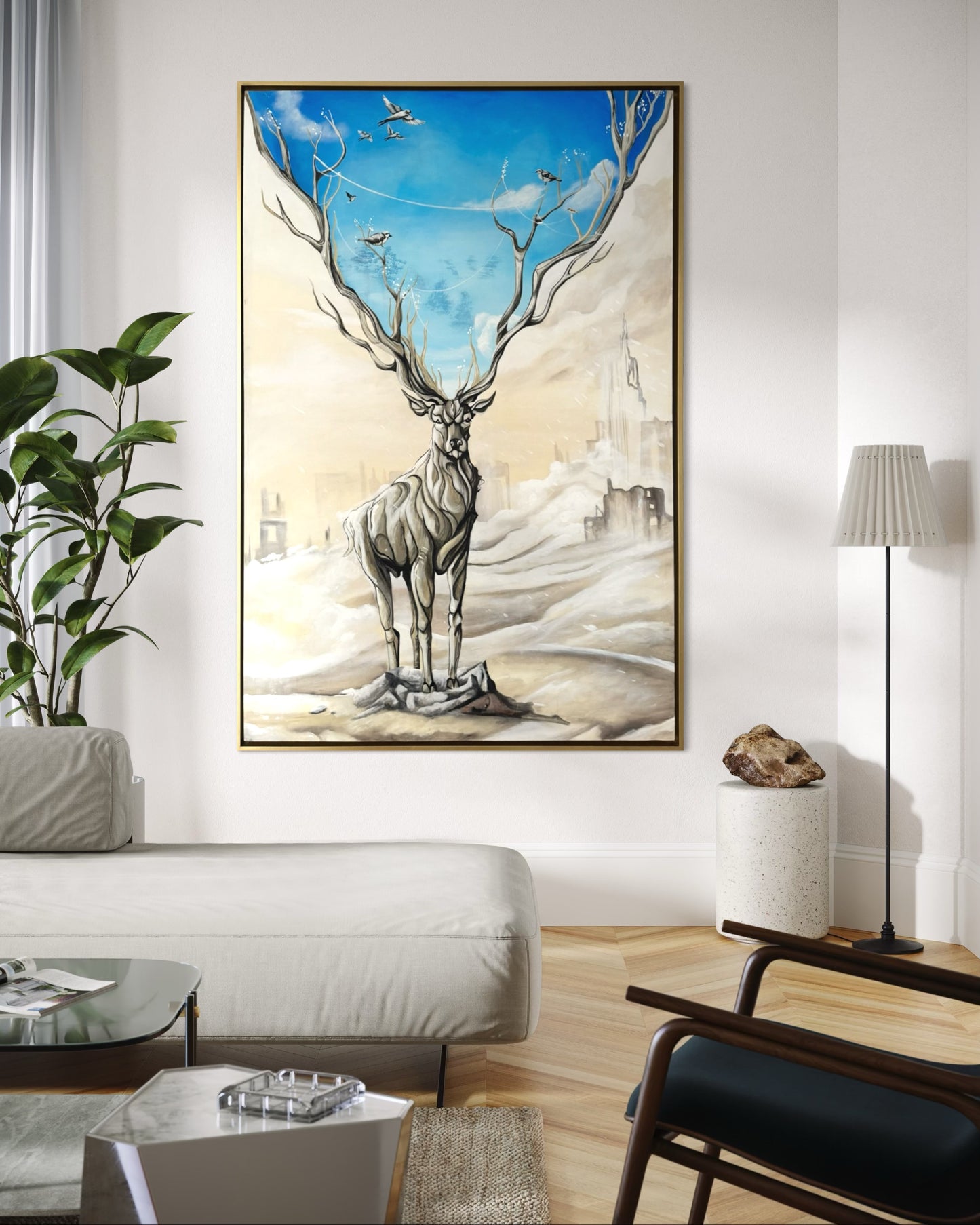 Cuadro venado espiritual