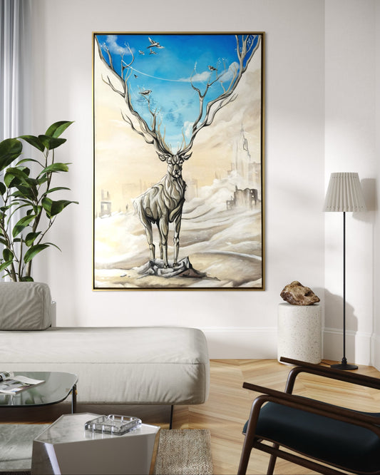 Cuadro venado espiritual