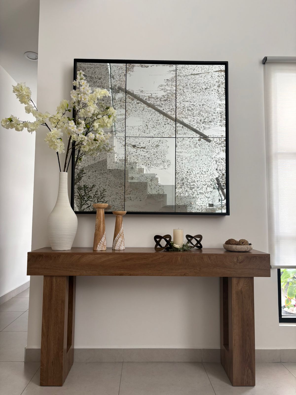 Espejo decorativo avejentado
