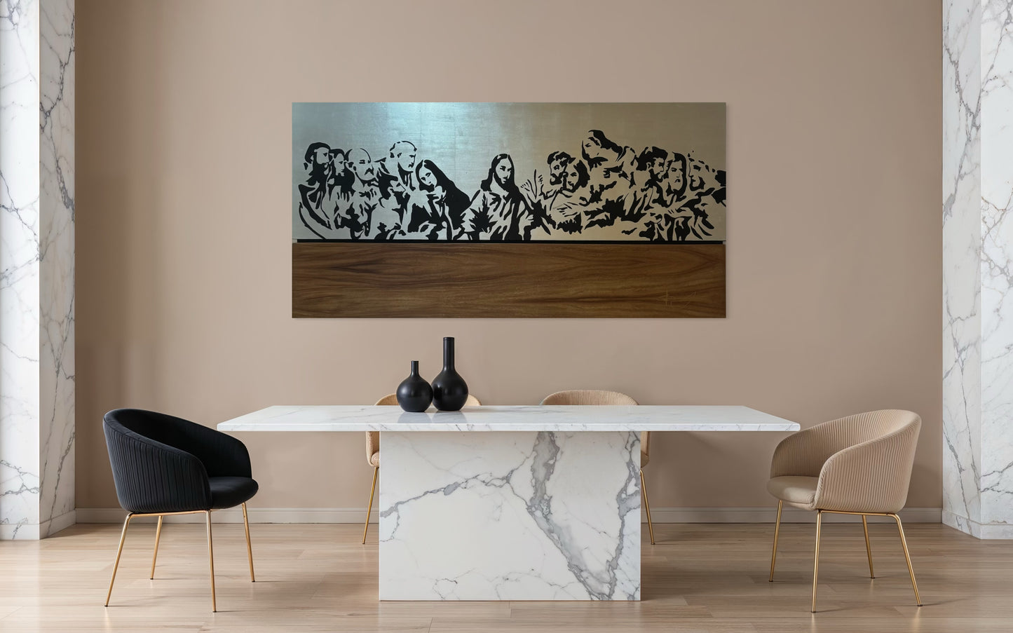 Cuadro Decorativo Última Cena parota