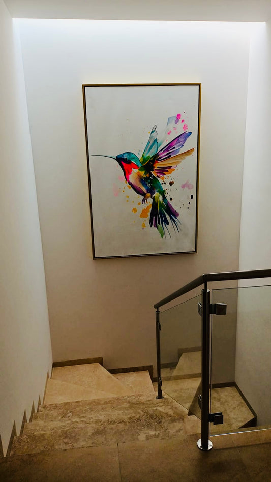 Cuadro colibrí grand