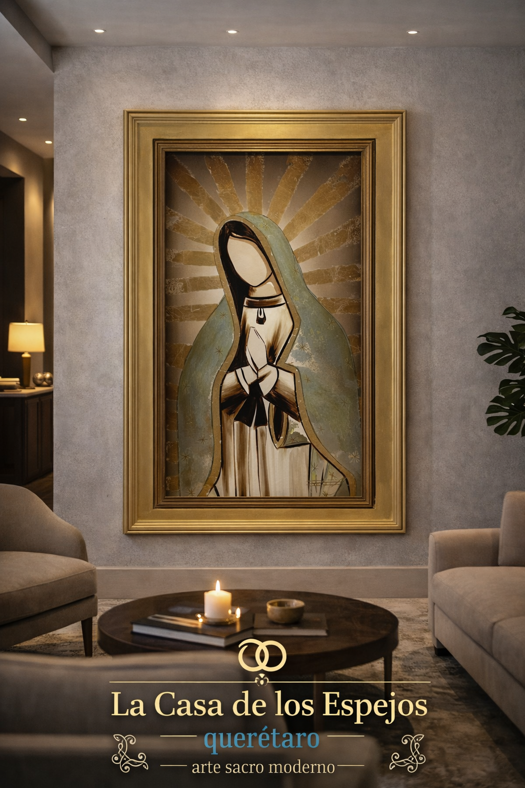 Cuadro decorativo Virgen