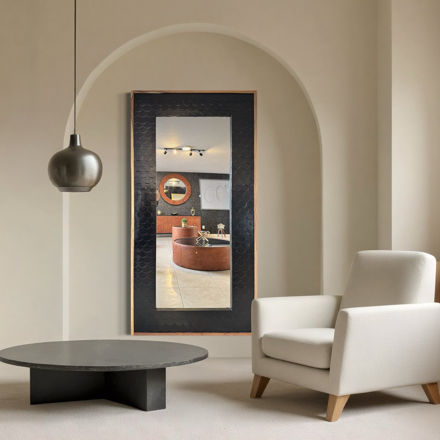 Espejo escama parota