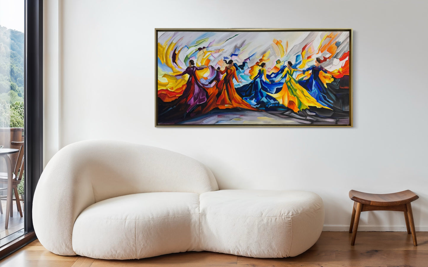 Cuadro bailarinas colors