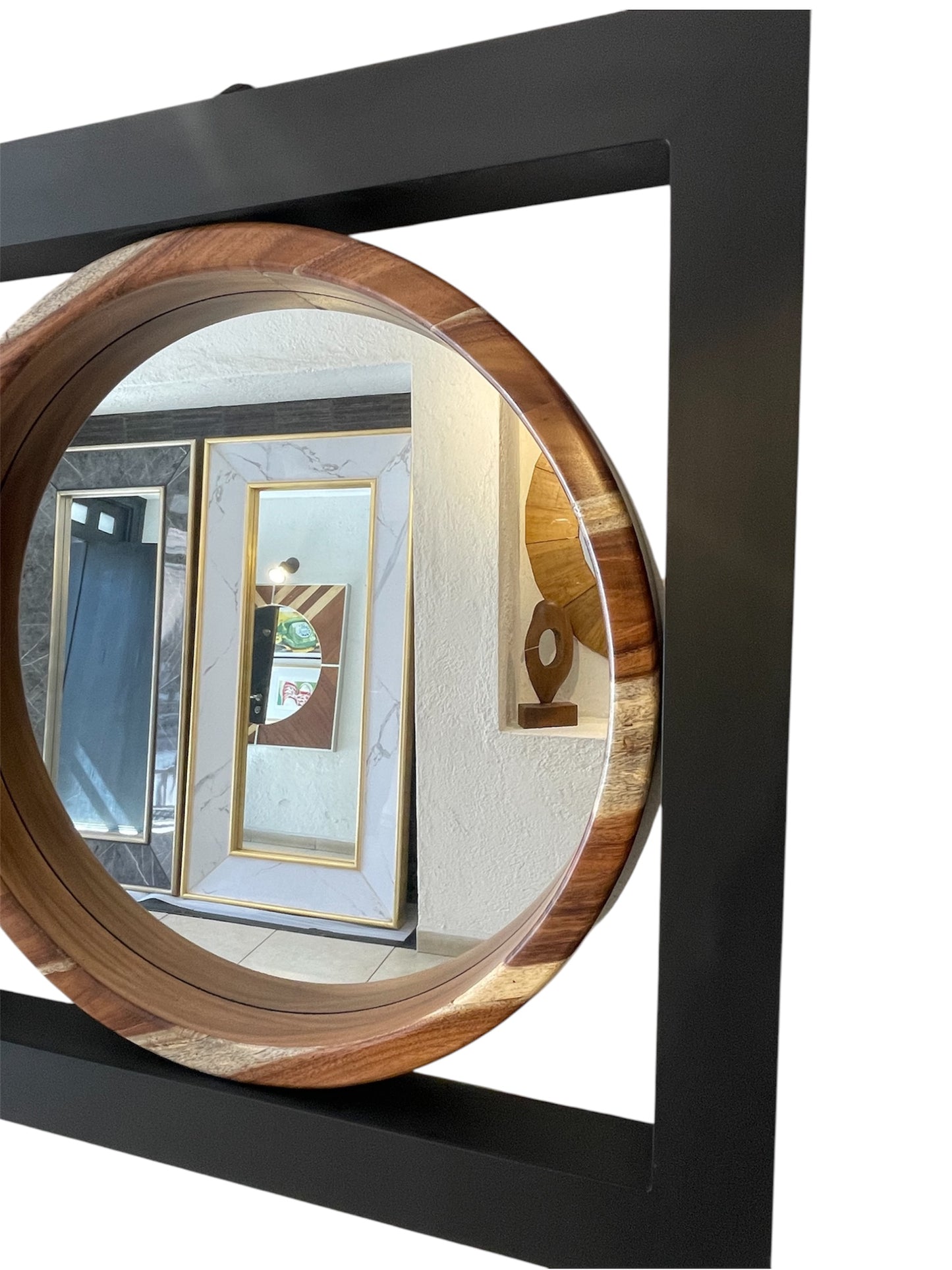 Espejo Tívoli negro