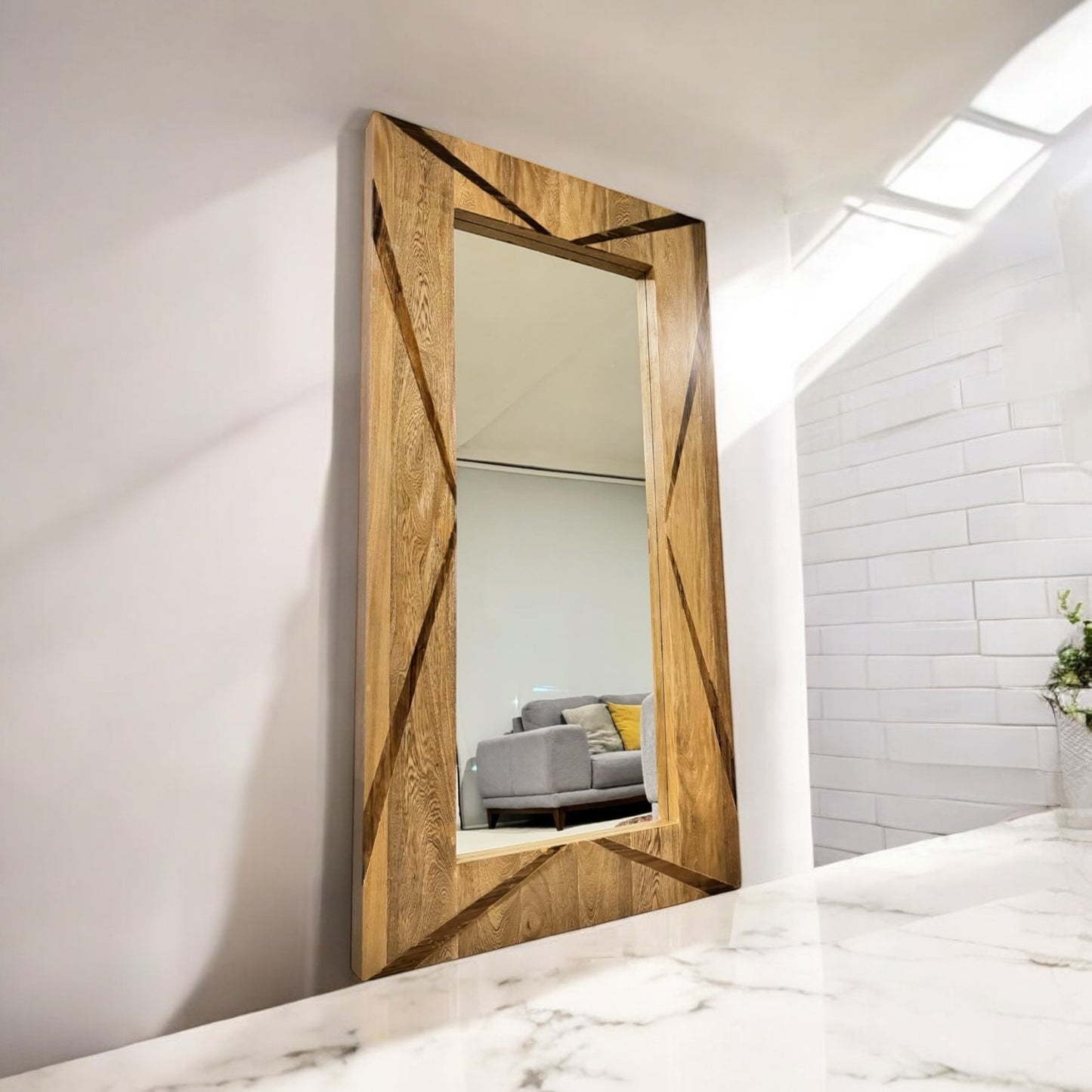 Espejo Tailandia encino parota